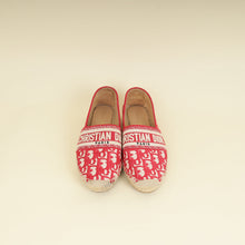 Christian Dior Red Granville Espadrille 38.5