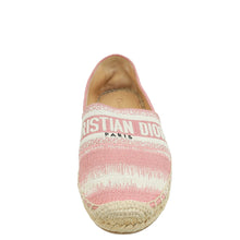 Christian Dior Bicolor D-Stripes Granville Espadrille 38.5