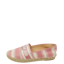 Christian Dior Bicolor D-Stripes Granville Espadrille 38.5