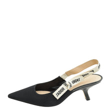 Christian Dior Black J'Adior Slingback Pump 38.5