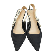 Christian Dior Black J'Adior Slingback Pump 38.5