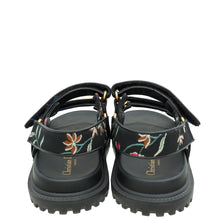 Christian Dior Multicolor Technical Fabric Petites Fleurs DiorAct Sandals 38.5