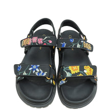 Christian Dior Multicolor Technical Fabric Petites Fleurs DiorAct Sandals 38.5