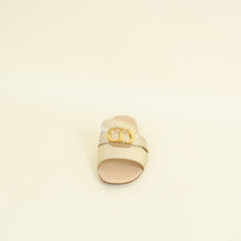 Christian Dior Bicolor 30 Montaigne Slide 38.5