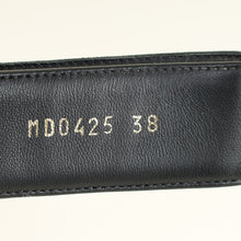 Christian Dior Black Dioriviera Dioract Slide Sandal 38