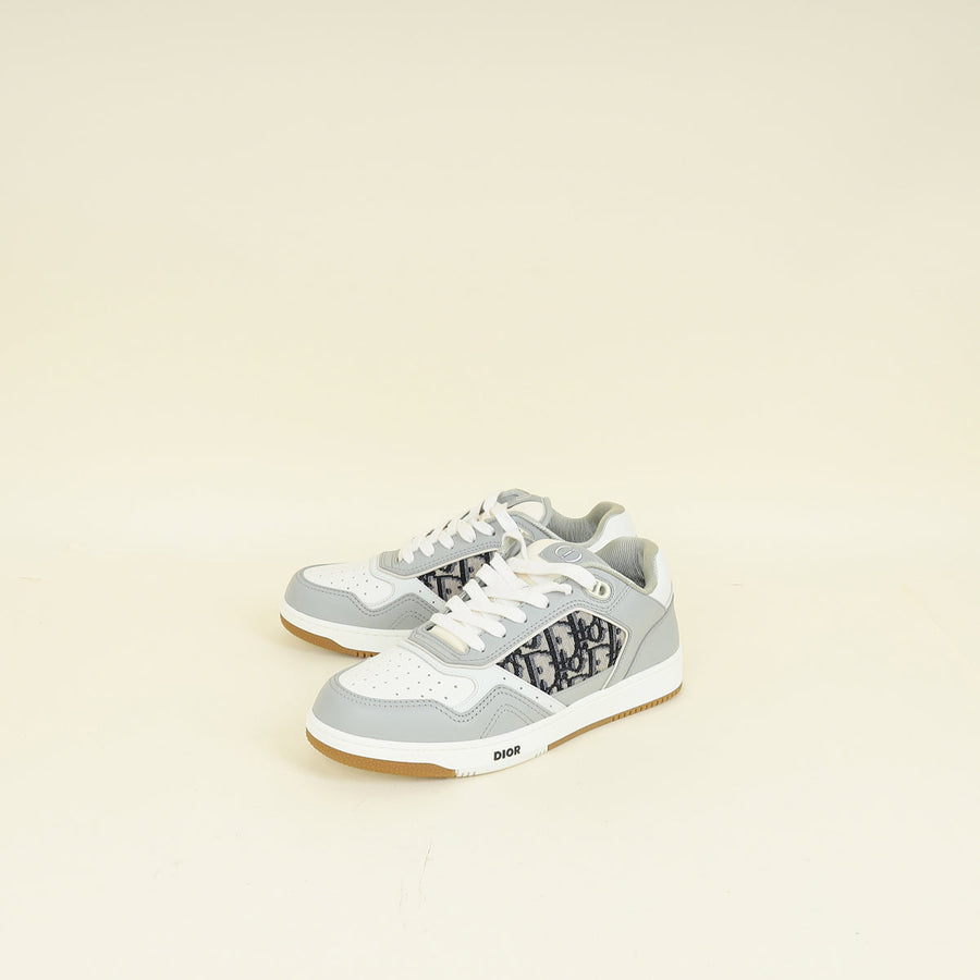 Christian Dior Tricolor Oblique B27 Low-Top Sneaker 38