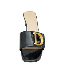Christian Dior Black C'est Dior Slide Heel Sandal 38