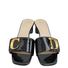 Christian Dior Black C'est Dior Slide Heel Sandal 38