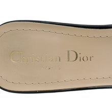 Christian Dior Black C'est Dior Slide Heel Sandal 38