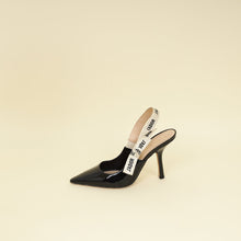 Christian Dior Black J'Adior Slingback Pumps 38
