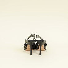 Christian Dior Bicolor Lurex Ribbon Embroidered J'Adior Slingback Pump 39.5