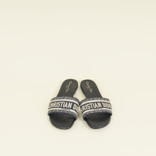 Christian Dior Navy Blue Dway Sandals 39.5