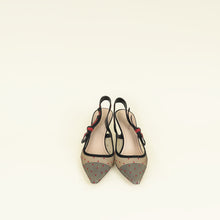 Christian Dior Bicolor J'adior Mesh Dot Slingback Pump 39.5