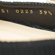 Christian Dior Black J'Adior Technical Slingback Flat 39.5