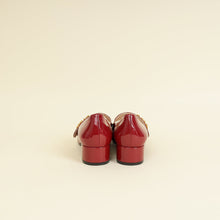 Christian Dior Red Baby-D Mary Jane Pumps 39