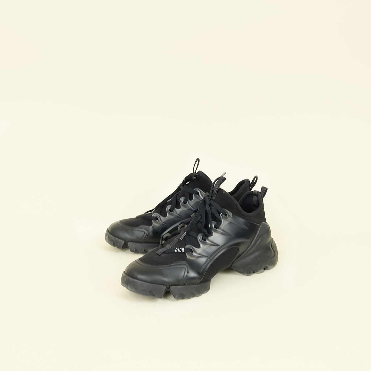 Christian Dior Black D-Connect Sneakers 39