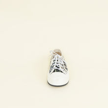 Christian Dior White Multicolor Walk'n'Dior Butterfly Embroidered Sneaker 39