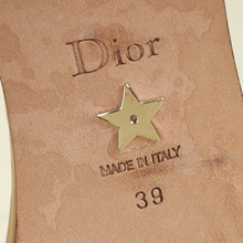 Christian Dior Bicolor Dway Heeled Slide Mules 39