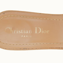 Christian Dior Bicolor Dway Heeled Slide Mules 39