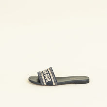 Christian Dior Navy Blue Dway Sandal 39