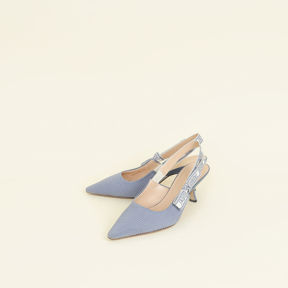 Christian Dior  Denim Blue J'Adior Slingback Pump 39