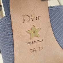 Christian Dior  Denim Blue J'Adior Slingback Pump 39