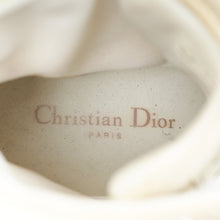 Christian Dior White Walk'n Dior Tiger Print High Top Sneakers 39