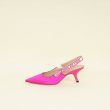 Christian Dior Rani Pink J'adior Slingback Pumps 41.5