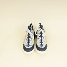 Christian Dior Bicolor Tie & Dior D Connect Sneakers 40.5