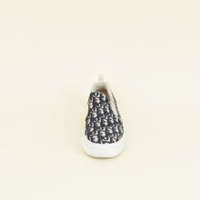 Christian Dior Blue Oblique Solar Slip On Sneaker 42
