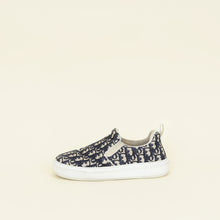 Christian Dior Blue Oblique Solar Slip On Sneaker 42