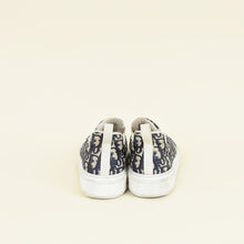 Christian Dior Blue Oblique Solar Slip On Sneaker 42
