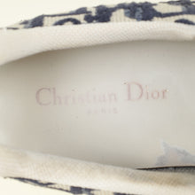 Christian Dior Blue Oblique Solar Slip On Sneaker 42
