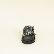 Christian Dior Tricolor Oblique Aqua Sandal 43