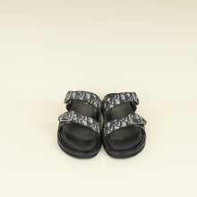 Christian Dior Tricolor Oblique Aqua Sandal 43