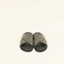 Christian Dior Khaki Green CD Diamond Alias Sandals