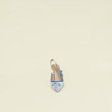 Christian Dior Bicolor Toile De Jouy J'adior Slingback Pump 35.5