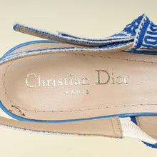 Christian Dior Bicolor Toile De Jouy J'adior Slingback Pump 35.5
