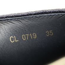 Christian Dior Navy Oblique Dway Platform Sandals 35