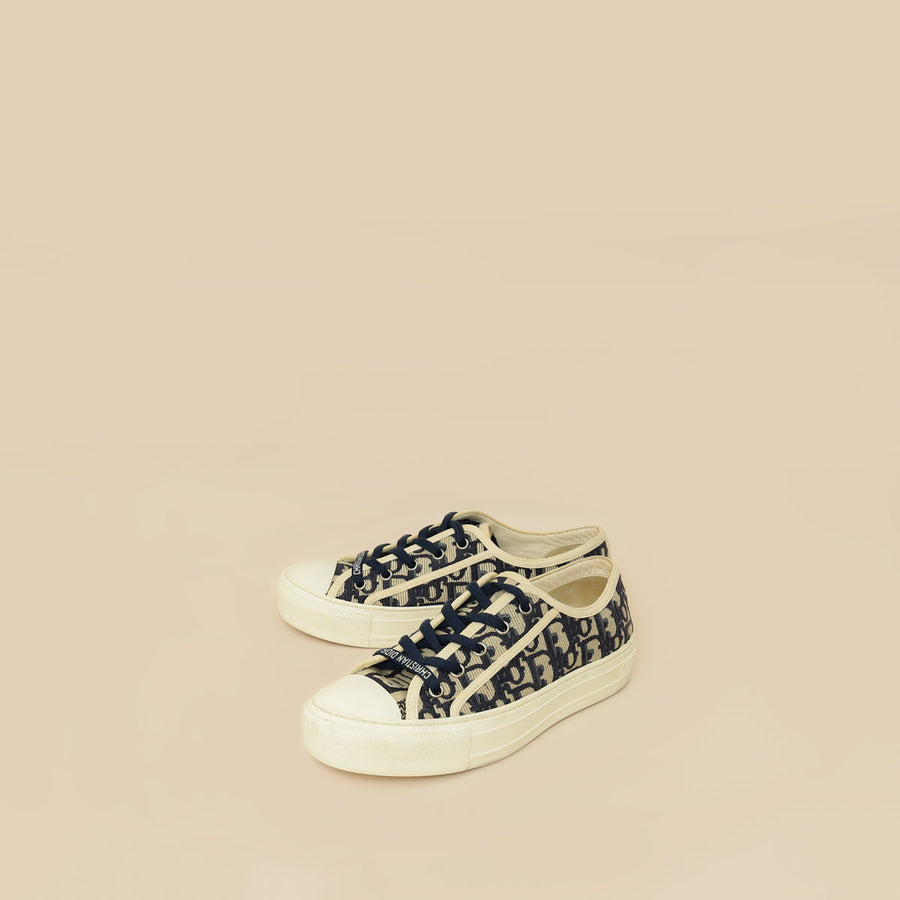 Christian Dior Bicolor Oblique Walk'n'Dior Sneaker 36.5