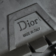 Christian Dior Black Brushed Code Loafers 36.5
