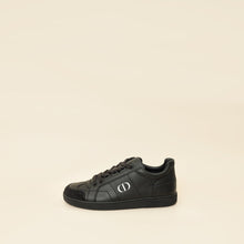 Christian Dior Black CD Lace Up Sneakers 36.5