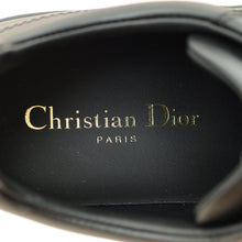 Christian Dior Black CD Lace Up Sneakers 36.5