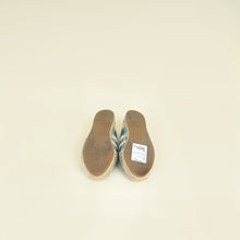 Christian Dior Bicolor D-Stripes Embroidered Granville Espadrille 36