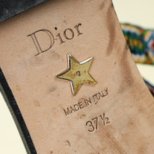 Christian Dior Black Technical Fabric J'adior IT Flat 37.5