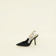Christian Dior Black J'Adior Slingback Pump 37.5
