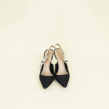 Christian Dior Black J'Adior Slingback Pump 37.5