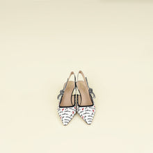 Christian Dior Bicolor Je Vous Adore J'adior Slingback Pump 37.5