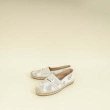 Christian Dior Bicolor Butterfly Embroidered Granville Espadrille 37
