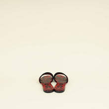 Christian Dior Bicolor Bandana Embroidered Dway Slide Sandal 37